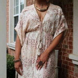 Free Bird Maxi Dress Fabulina x Ahki Taylor 2021 Collaboration Size Medium